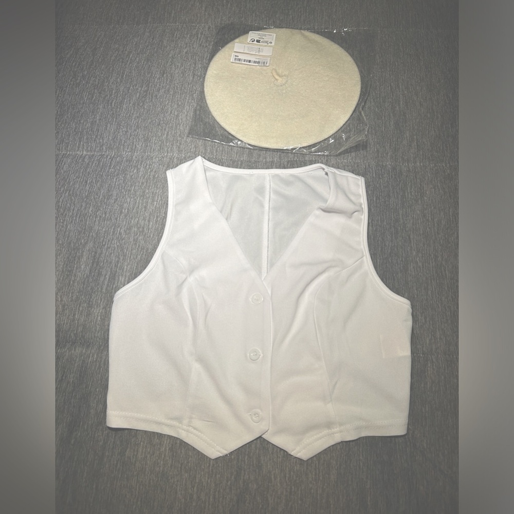 Beret and Vest Fashion Bundle